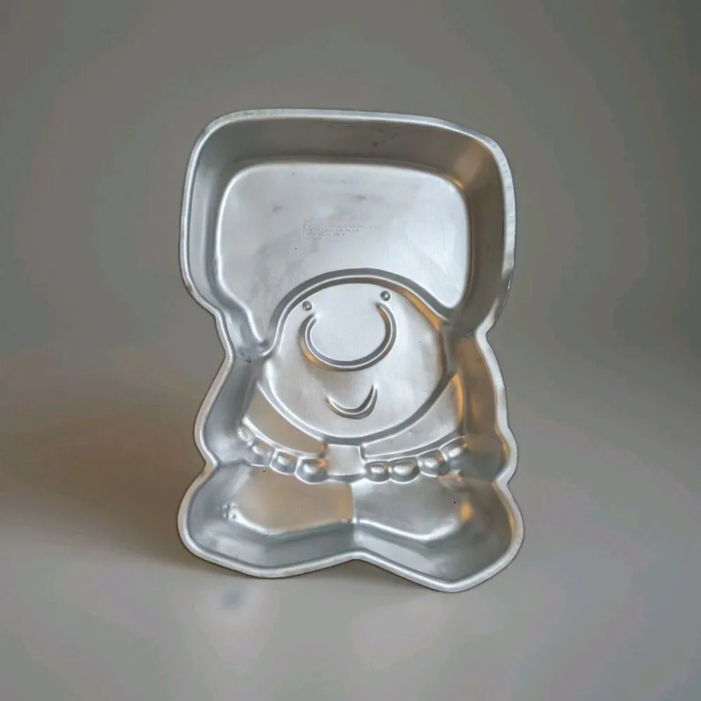Vintage 1978 Wilton Ziggy Cake Pan Aluminum Character Baking Mold 502-7628